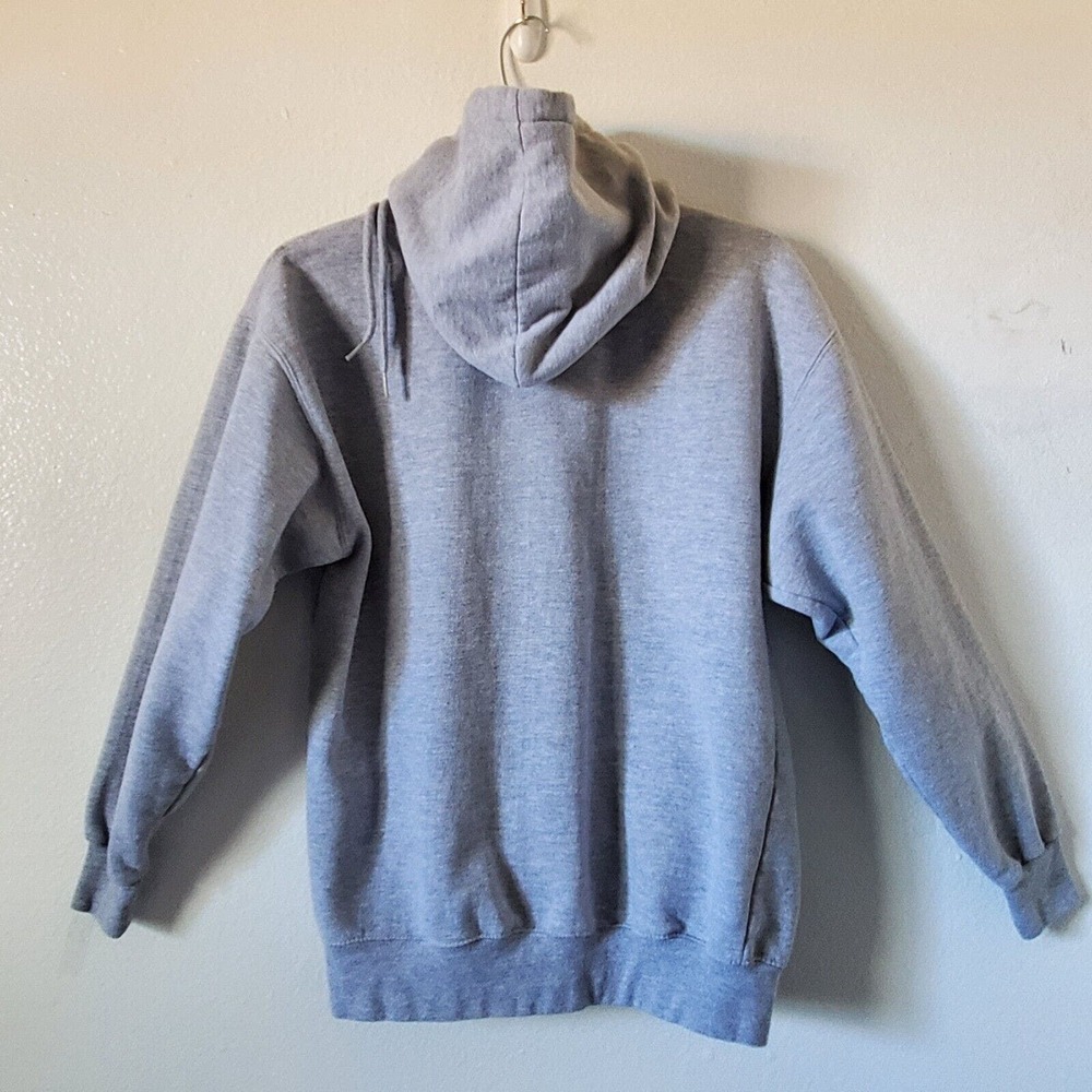 Senior 2010 Jostens Pullover Hoodie Womens M Gray Heathered Embroidered Pocket - Picture 6 of 9